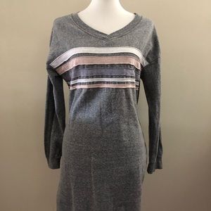 Long light fleece shirt